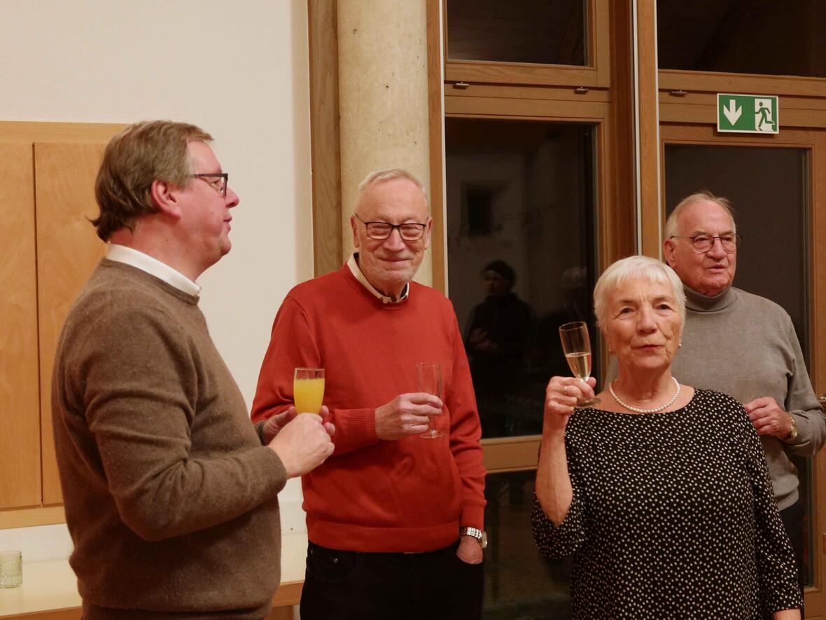 Ehejubilare ... und an die gemeinsamen Jahre erinnert werden.