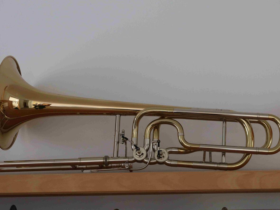 ... und die Musiker ihre Instrumente ...