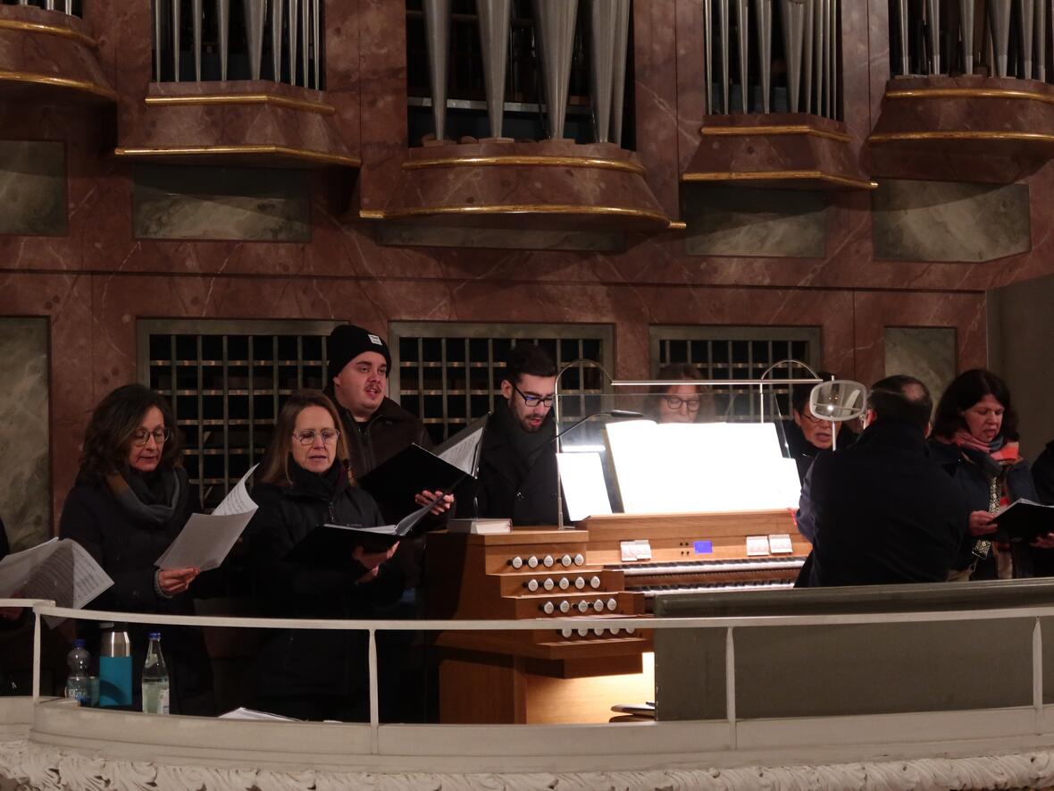 Chor Leuchtfeuer in der Hofkirche