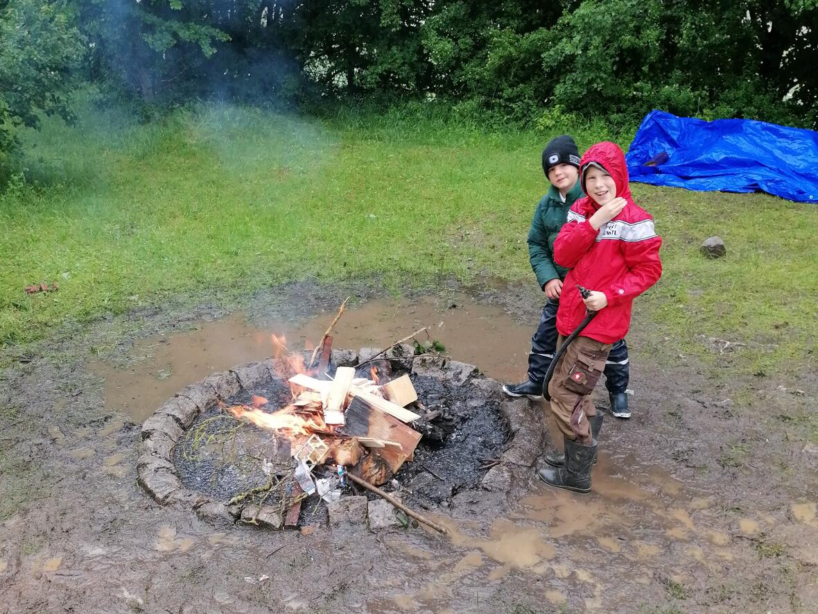 Kolpingfamilienzeltlager 2024 Die Challenge wurde mit Freud gemeistert.