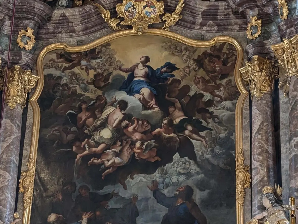 Altarbild der Hofkirche