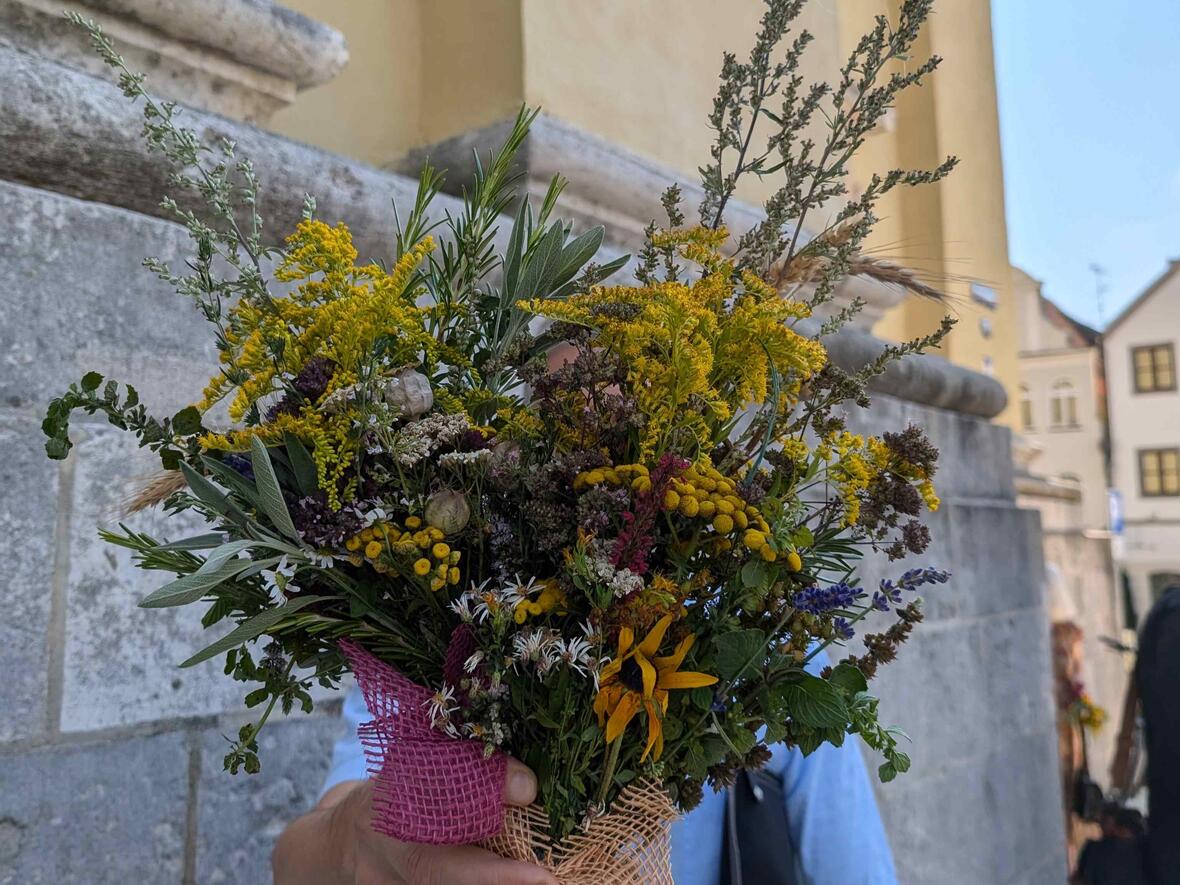 ... und mit nach Hause gebracht.