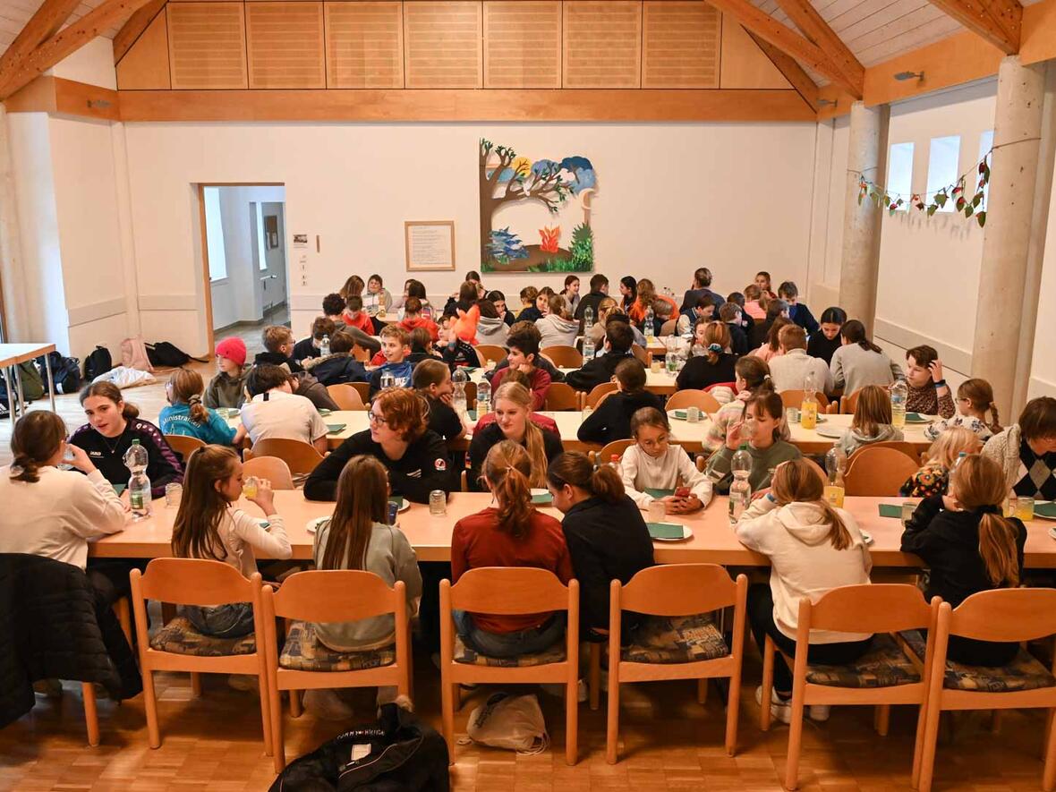 Unser Gruppenbild. Wir hatten es anders geplant, aber, na ja ...