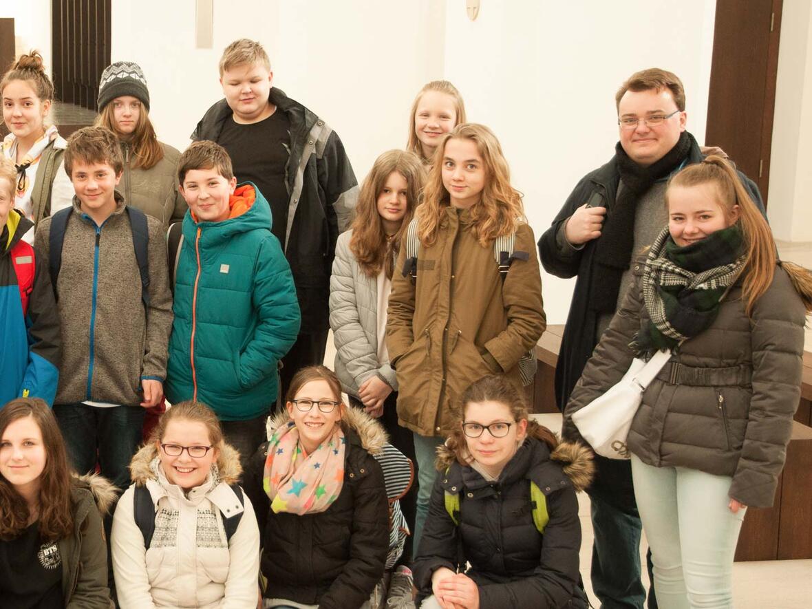 Firmvorbereitung 2017: Besuch beim Firmspender und Besichtigung St. Moritz, Augsburg 