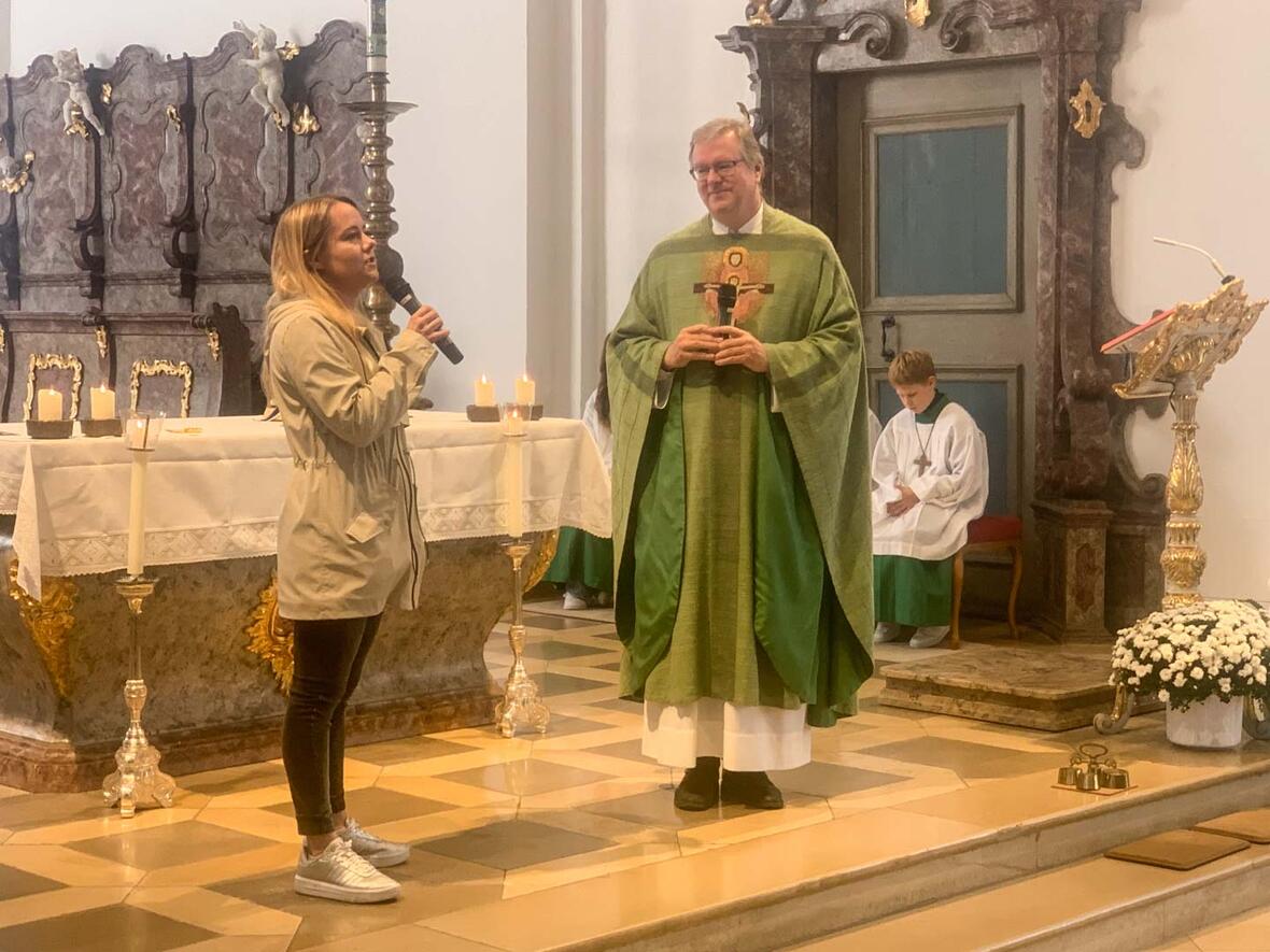 Monika weiß viel zu berichten, super.