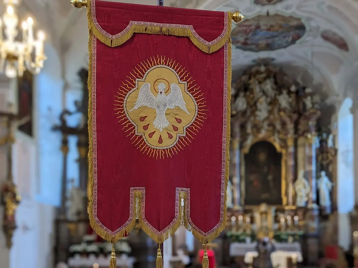 Der Hl. Geist Banner