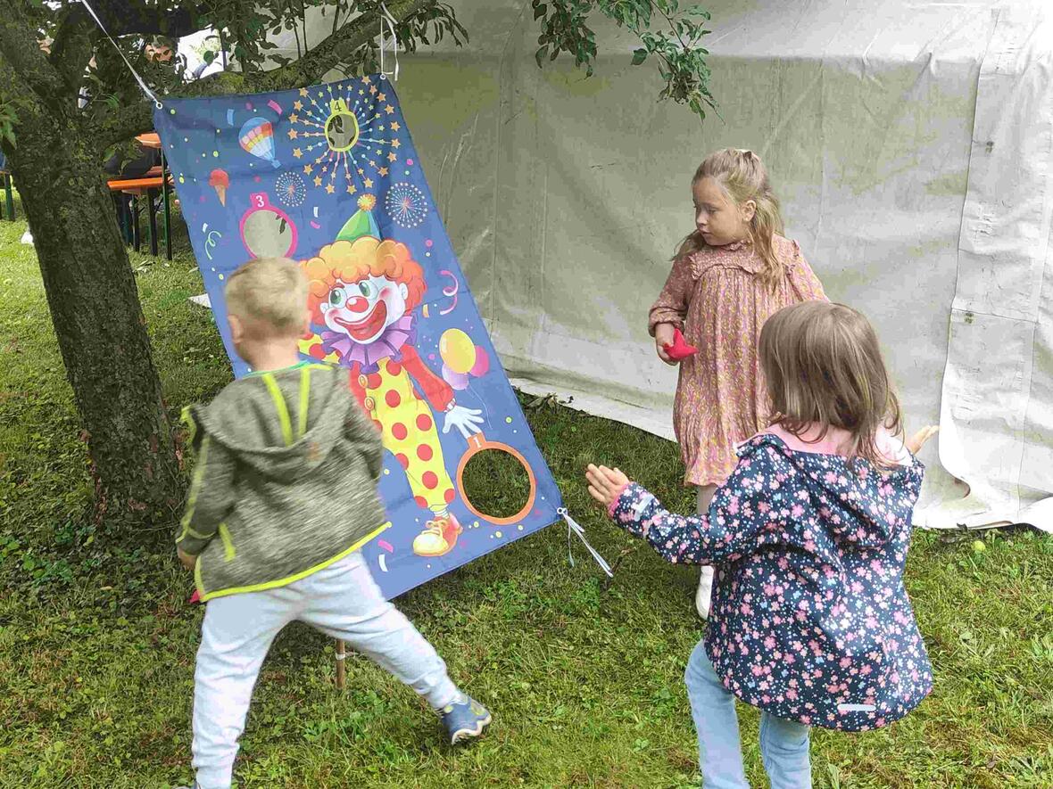 ... und zu spielen ...