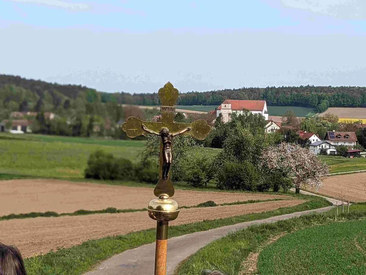 Das Kreuz ging immer voran.