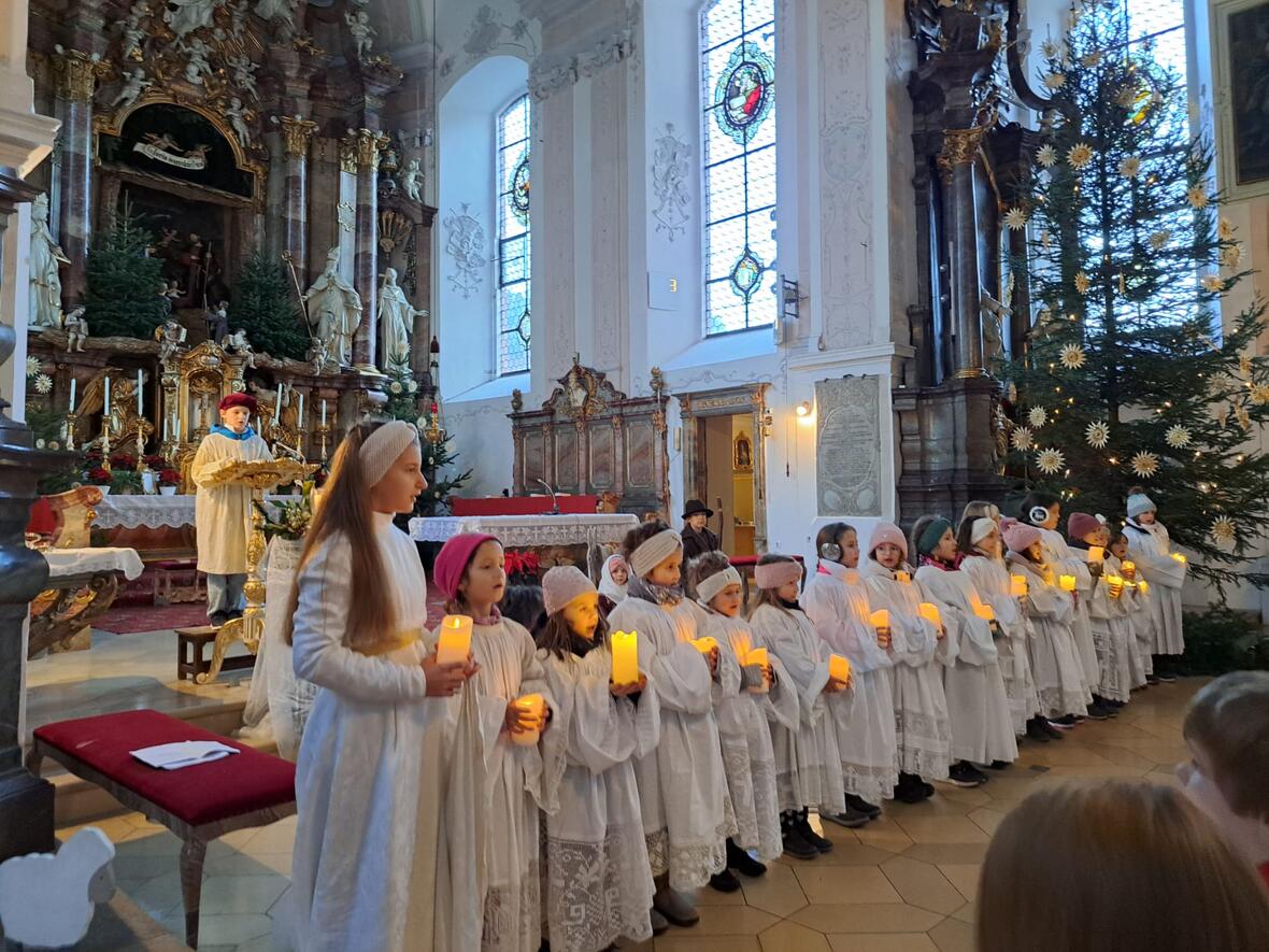 Erfreulich viele Kinder machten mit