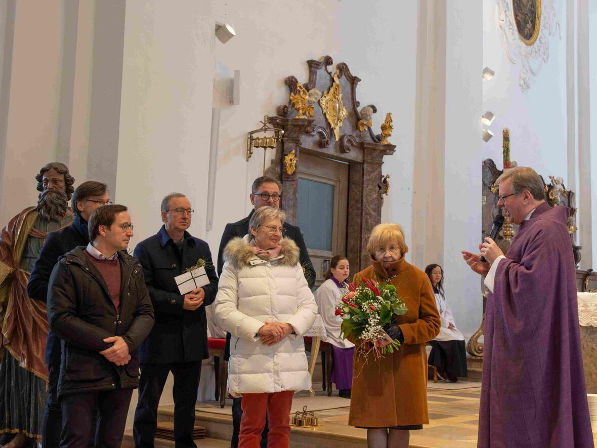 Die Stelle des Kirchenpflegers wurde aufgeteilt: Maria Heil fängt an und nach drei Jahren übernimmt Thomas Felbermeir