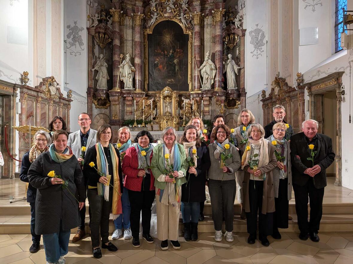 Gruppenfoto der Musikgruppe Hl. Geist