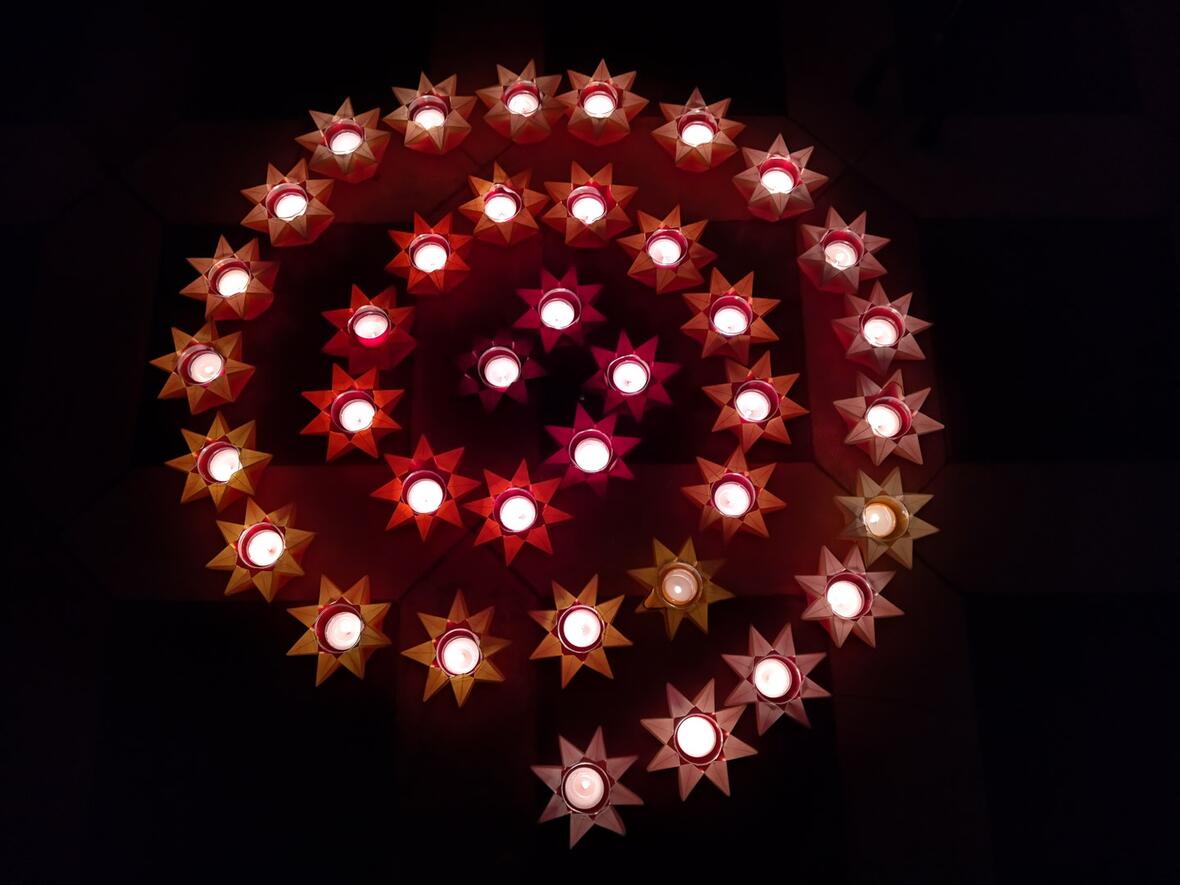 Lichterspirale St. Peter