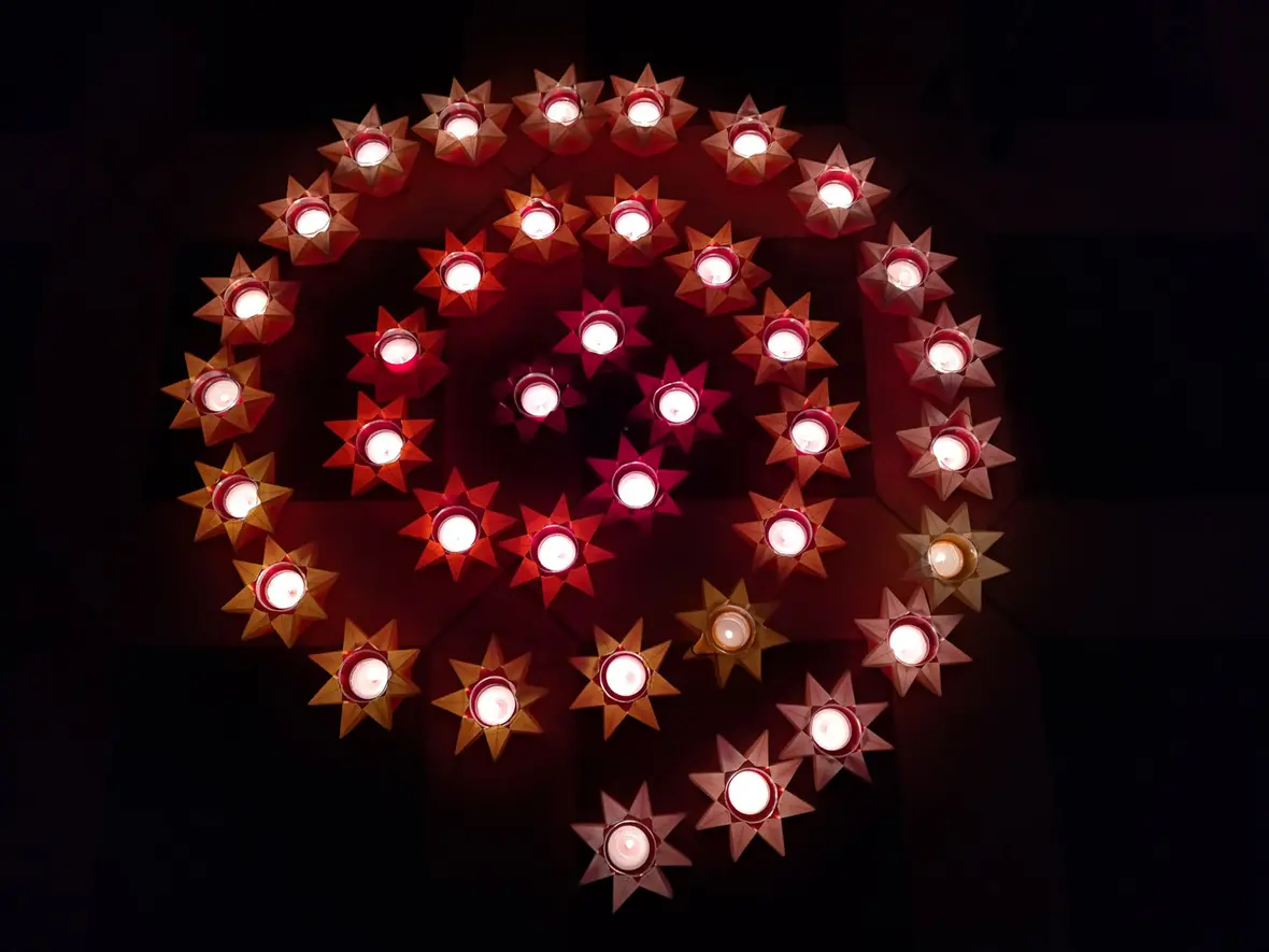 Lichterspirale St. Peter