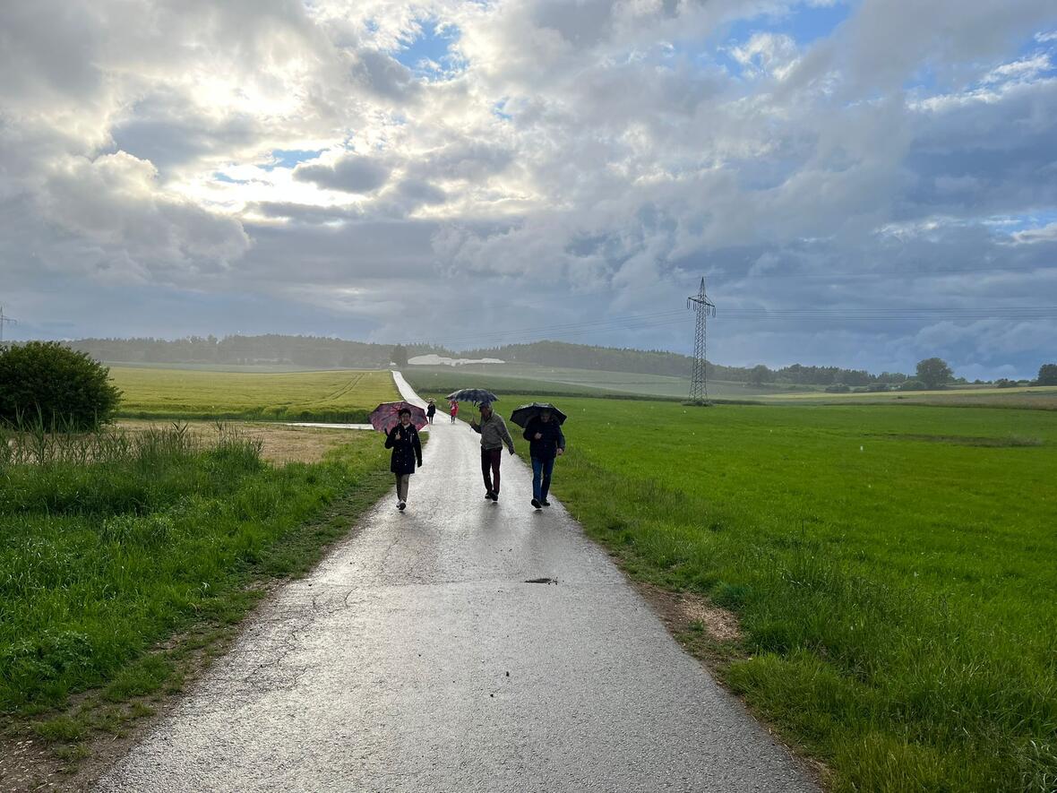 Nur am Ende zu wurde es noch nass