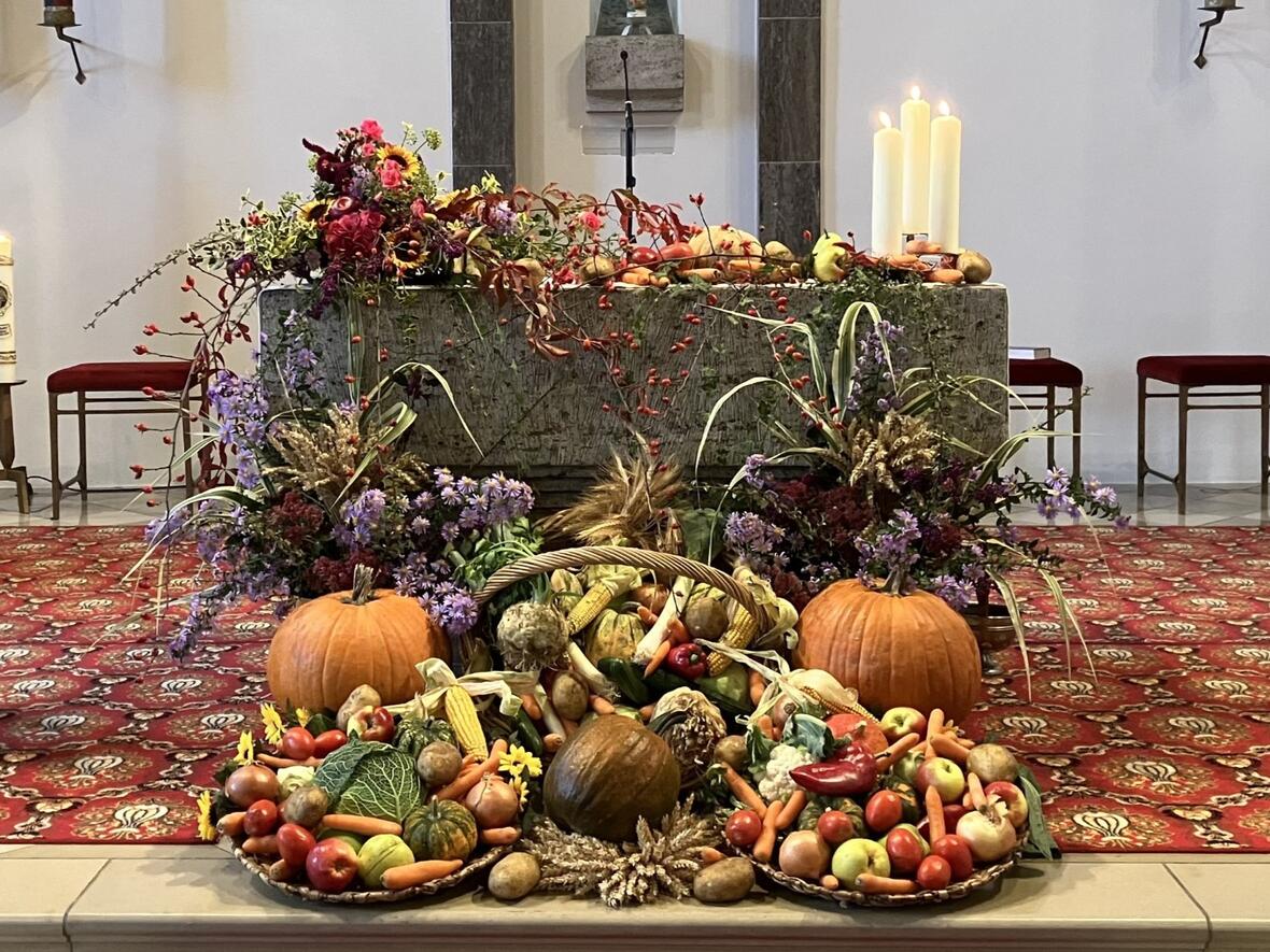 Erntedankaltar Sehensand