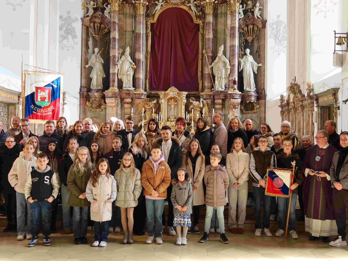 Gruppenbild der Burgfunken