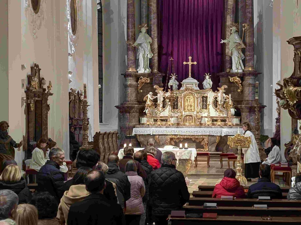 Gottesdienst am Aschermittwoch in St. Peter