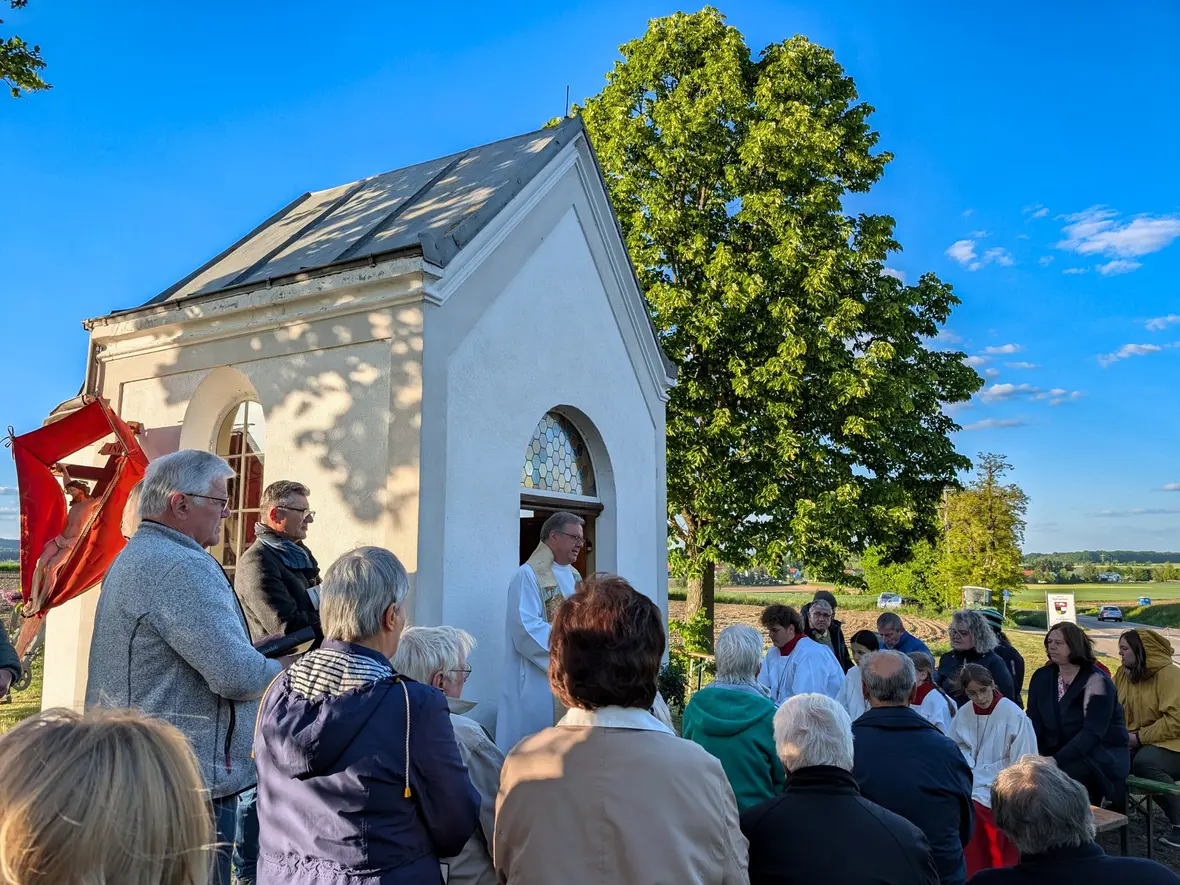 Pfarrer Herbert Kohler brachte drei besondere Gebetsanliegen ein.