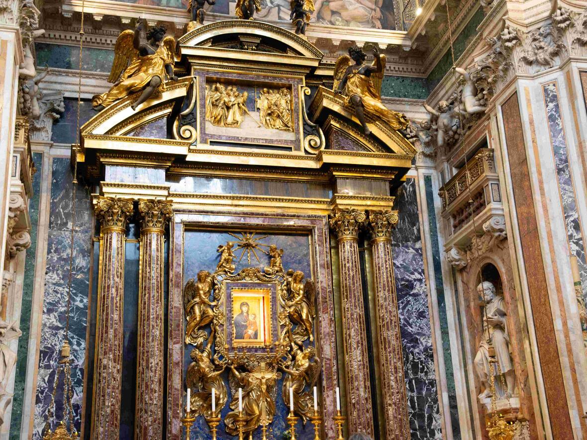 Pilgerreise Rom im Heiligen Jahr St. Maria Maggiore - Lieblingskapelle des Papstes