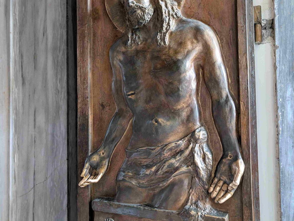 Pilgerreise Rom im Heiligen Jahr Portaltüre in Santa Maria Maggiore