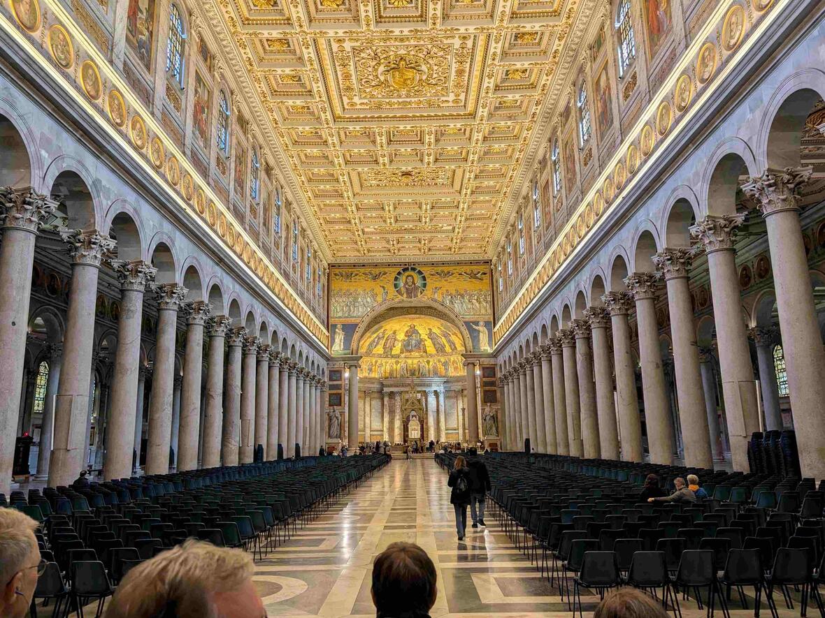 Pilgerreise Rom im Heiligen Jahr Sant Paul vor den Mauern