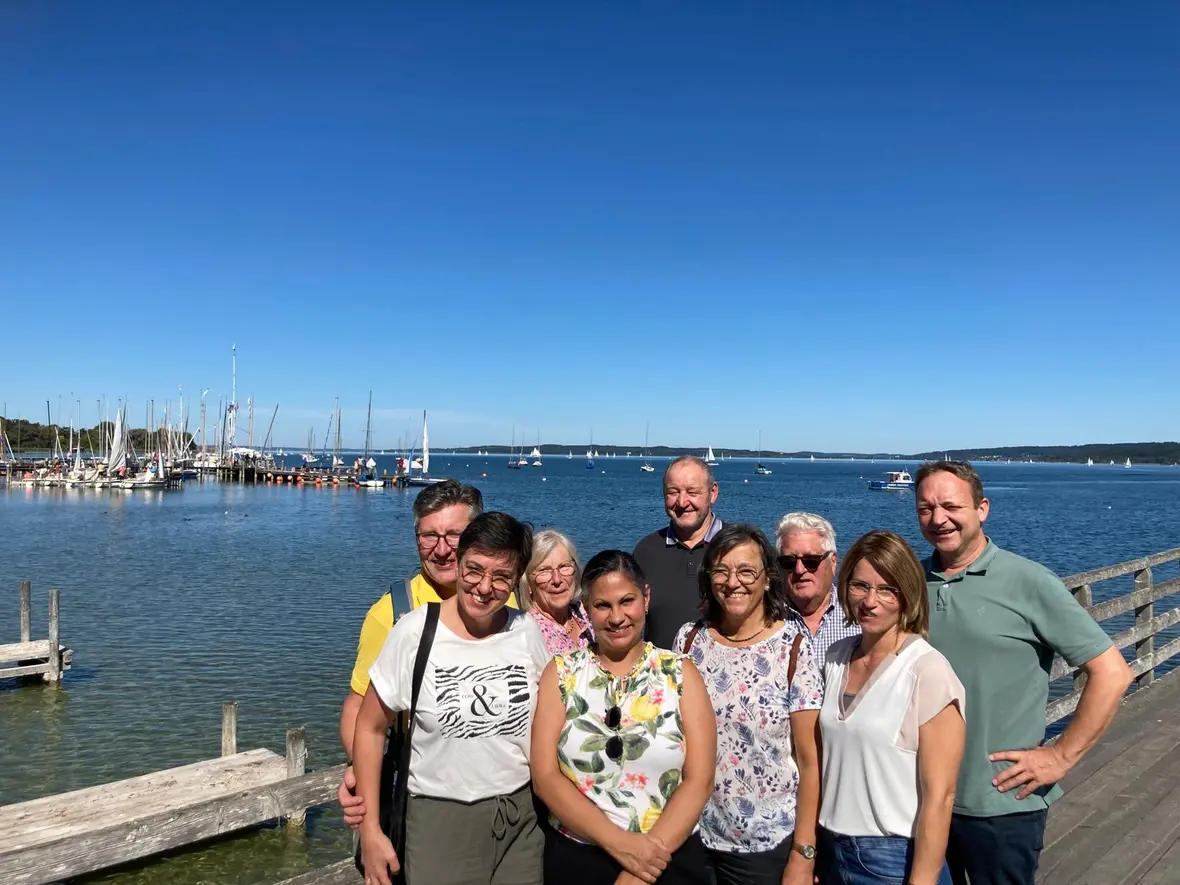 Gruppenbild am Ammersee