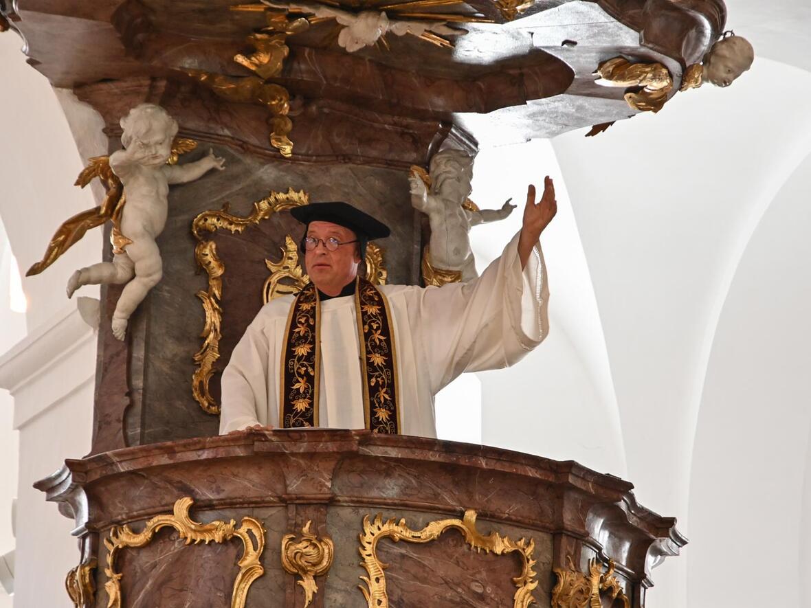 Georg Thaller schlüpfte in die Rolle des Zacharias Kißling