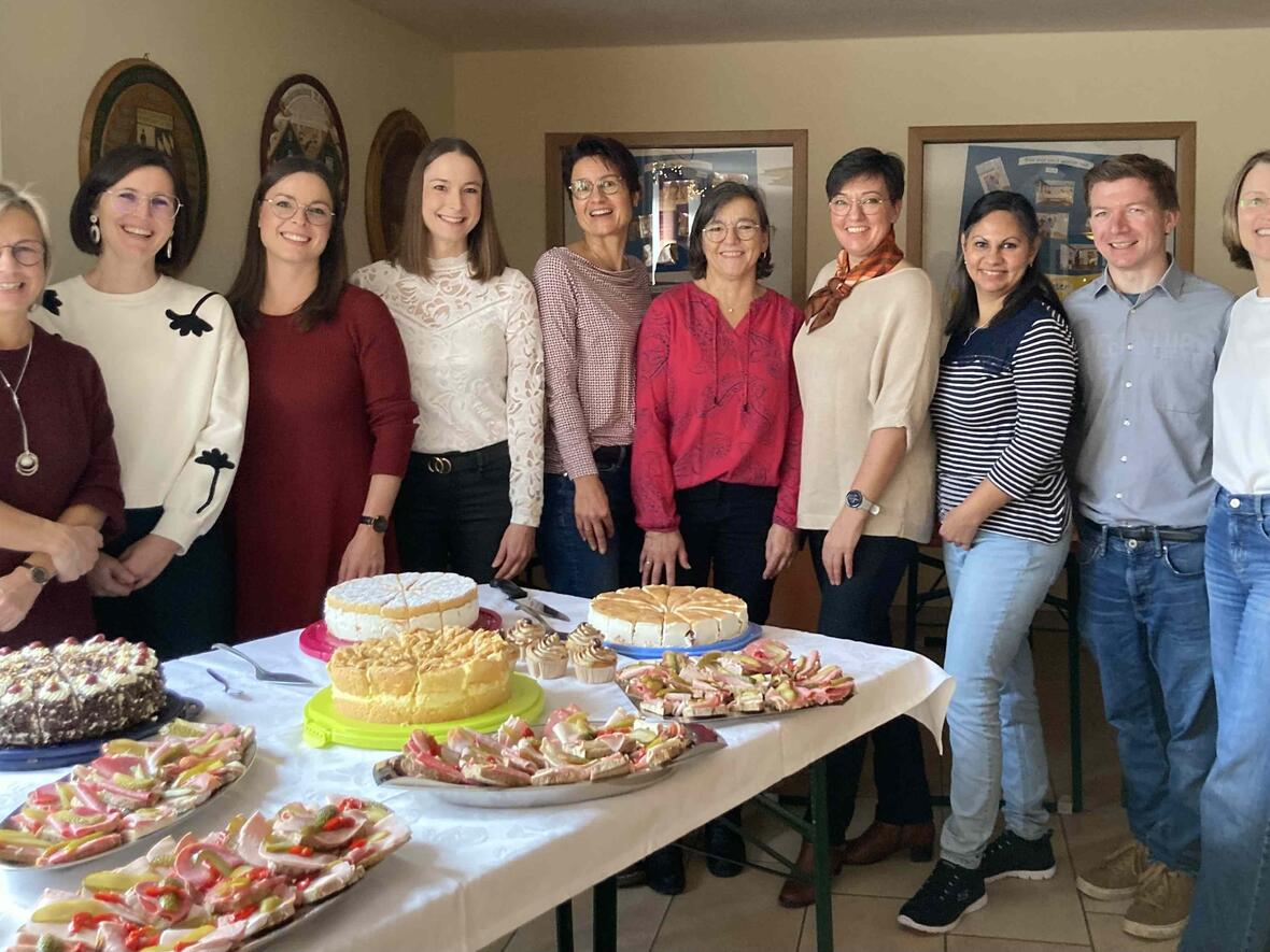 Das Team "hinter" dem Seniorenadvent