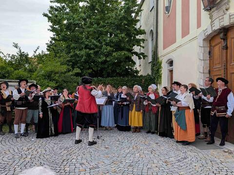 Serenade mit dem Chor "Windrose"