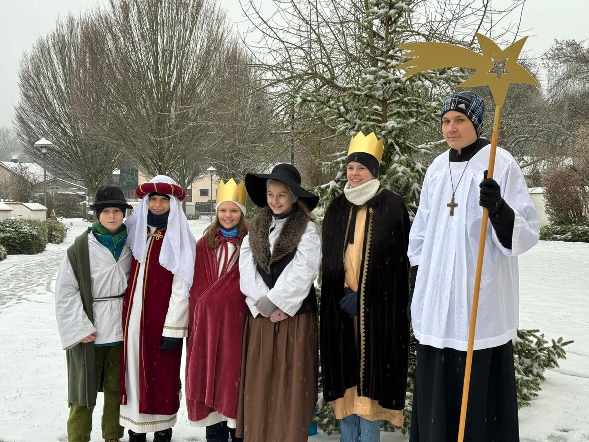Sternsinger - mit viel Freude und Engagement unterwegs.