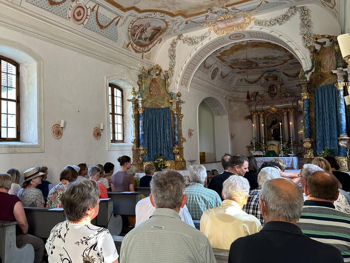 Wallfahrt auf den Antoniberg