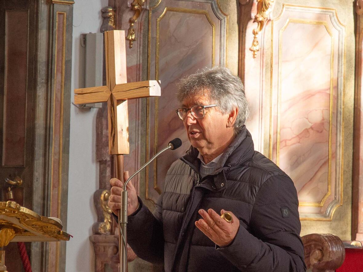 Martin Knöferl übernahm die Einführung und die Predigt