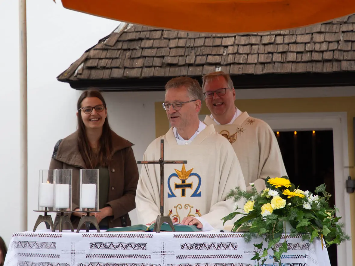 Pfarrer Prinz wusste einiges zu erzählen.