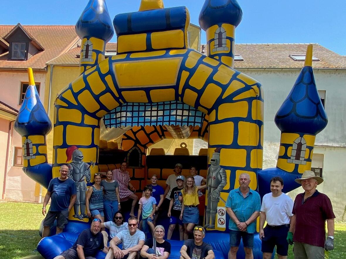 Die zahlreichen Helfer des Festes