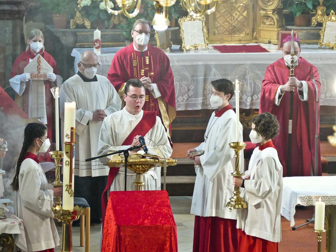 Festgottesdienst in Hl. Geist am Pfingstsonntag