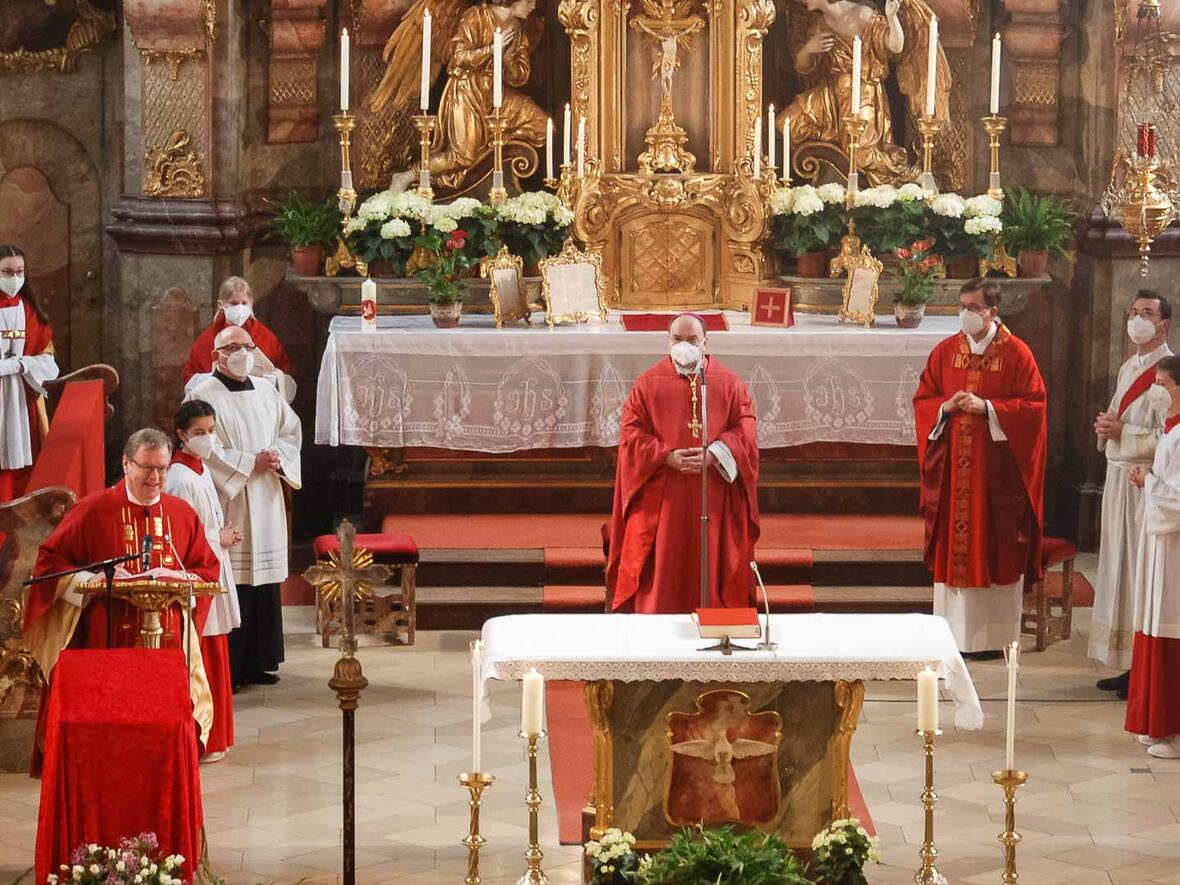 Festgottesdienst in Hl. Geist am Pfingstsonntag