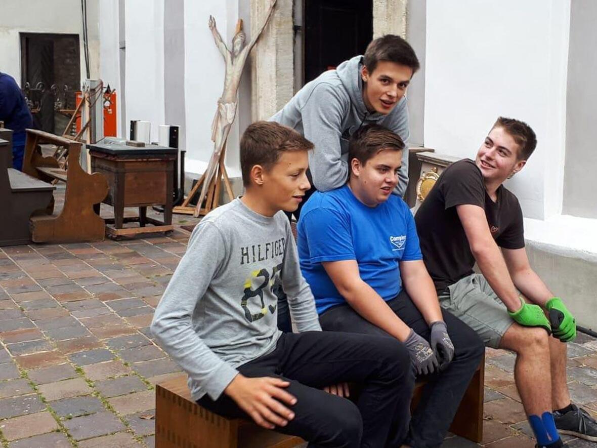 Wir wiederholen: Euch Jungs und den Helferinnen und Helfern dankt Margit ganz herzlich.
