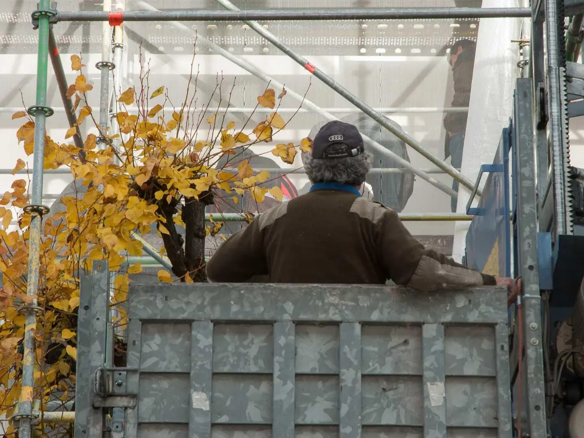 Ganz selten ist es auch gemütlich.