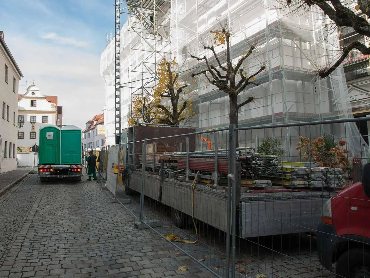 "Sorry, gleich geht's weiter!"