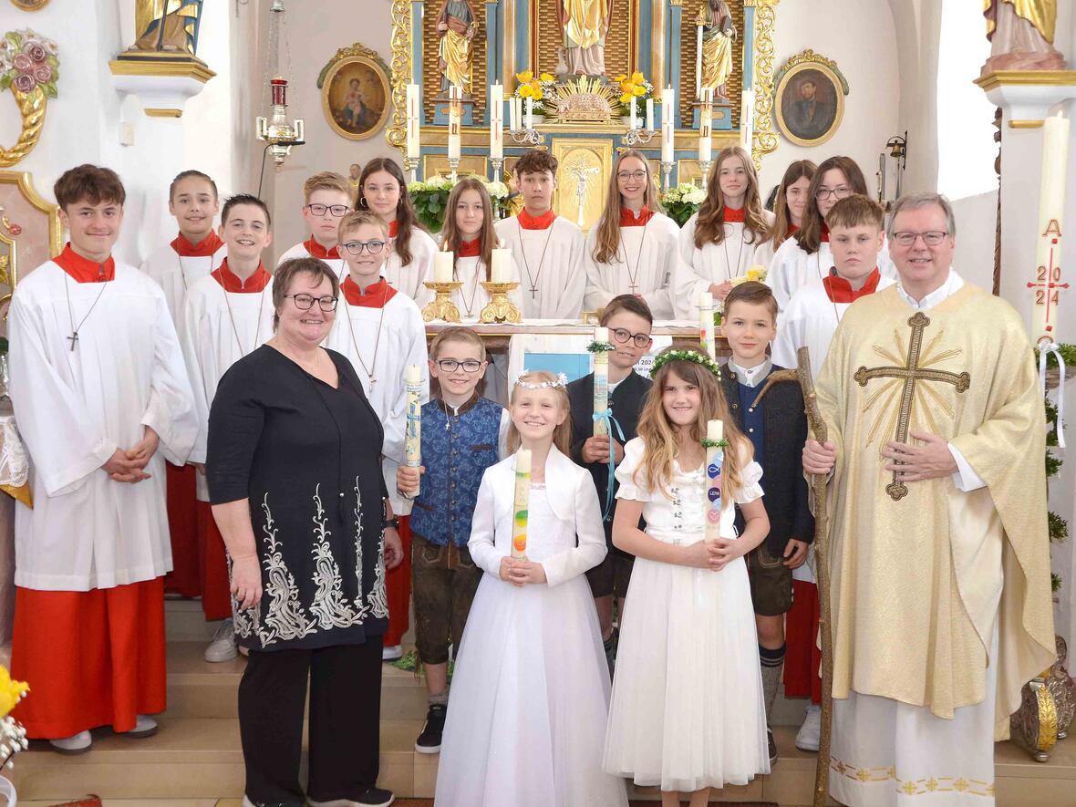 Gruppenfoto in Wagenhofen