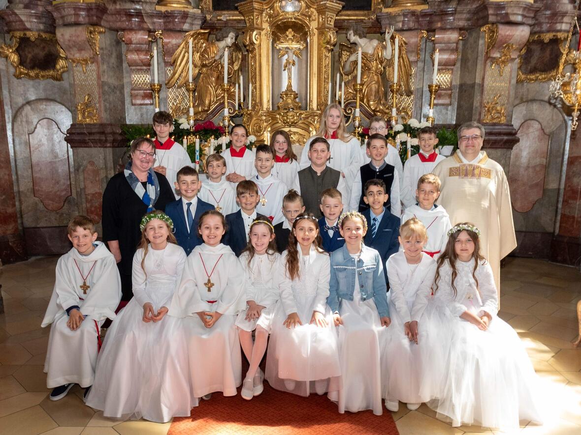 Erstkommunionfeier in Hl. Geist
