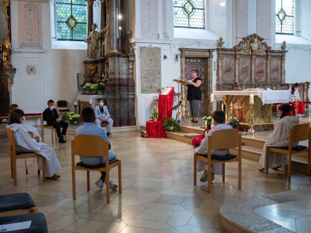 Erstkommunion in Hl. Geist am 20. Juni 2021