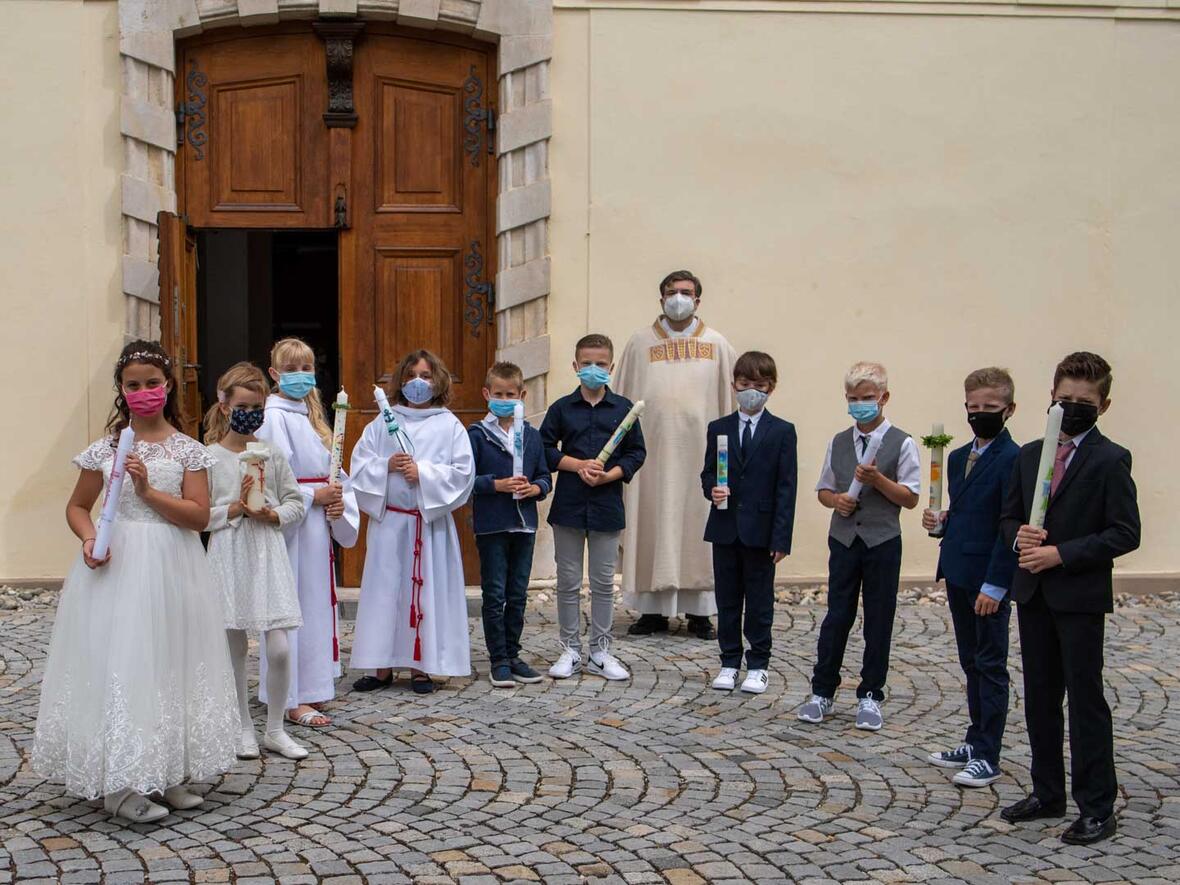 Erstkommunion in Hl. Geist am 20. Juni 2021