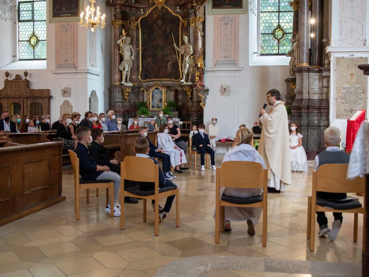 Erstkommunion in Hl. Geist am 20. Juni 2021