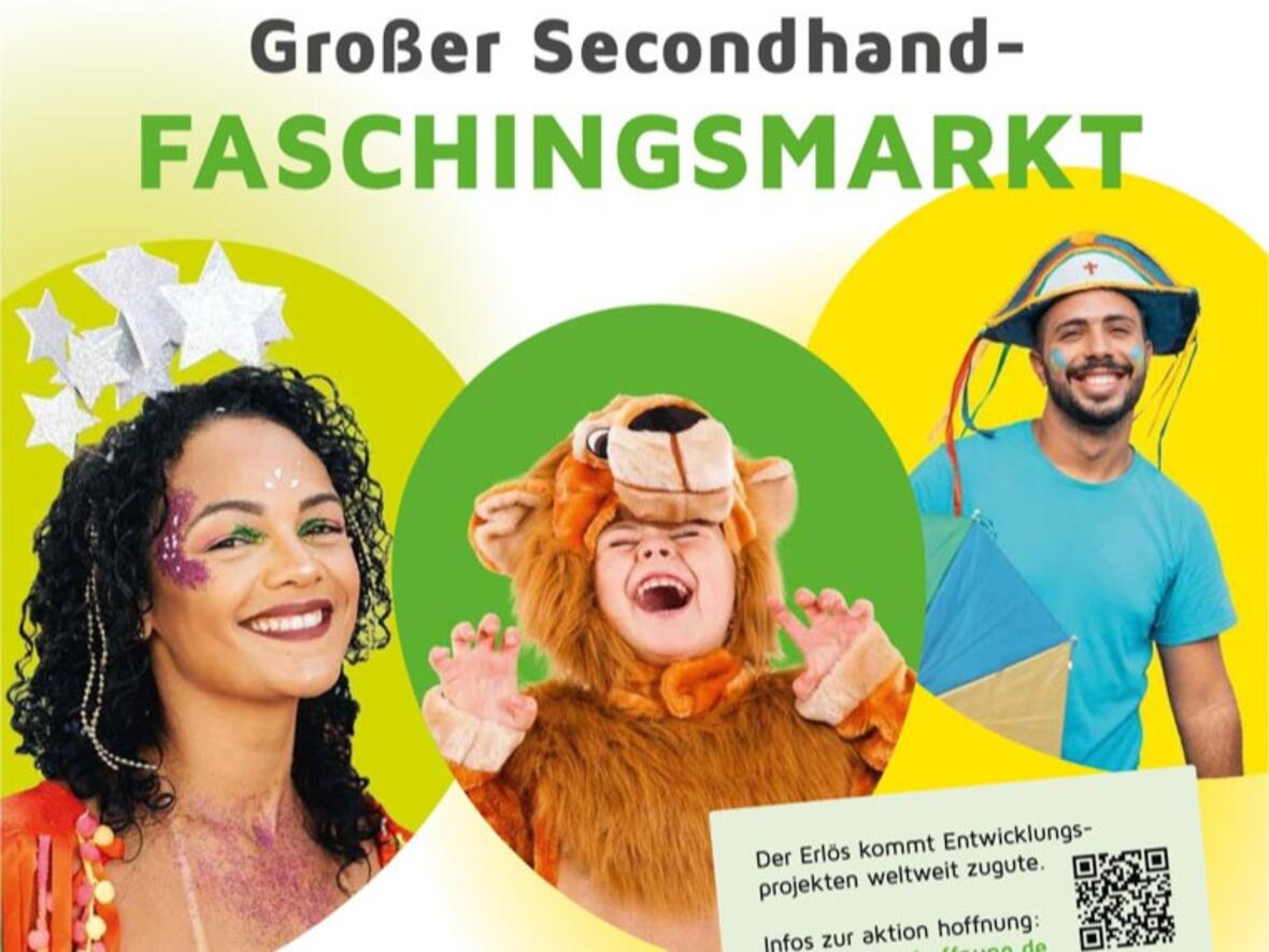 Großer Secondhand Faschingsmarkt