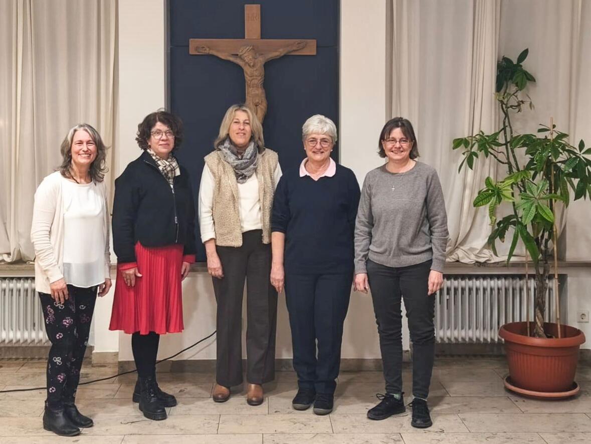 v. l.: Caroline Schönfelder, Susanne Stegmiller, Claudia Leitenstern, Martina Dann, Margit Ettig