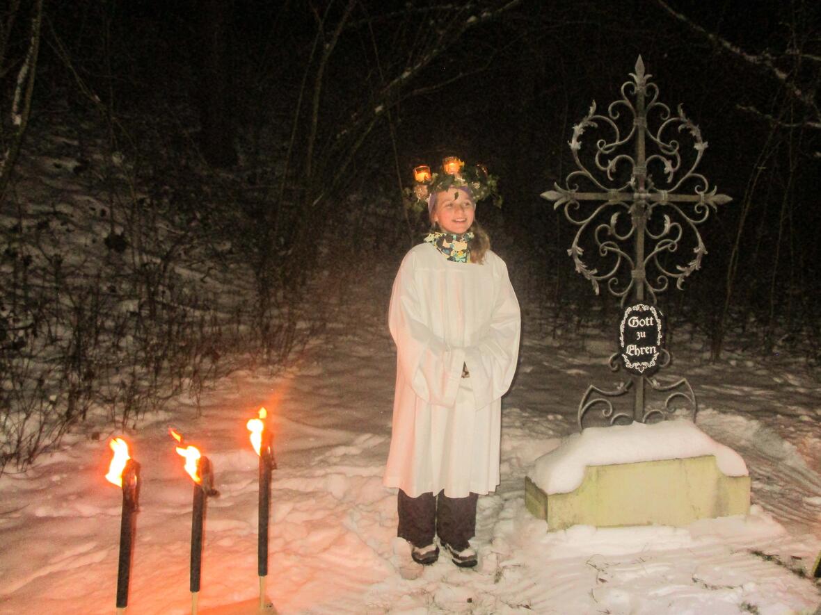 Die Hl. Lucia aus Sehensand