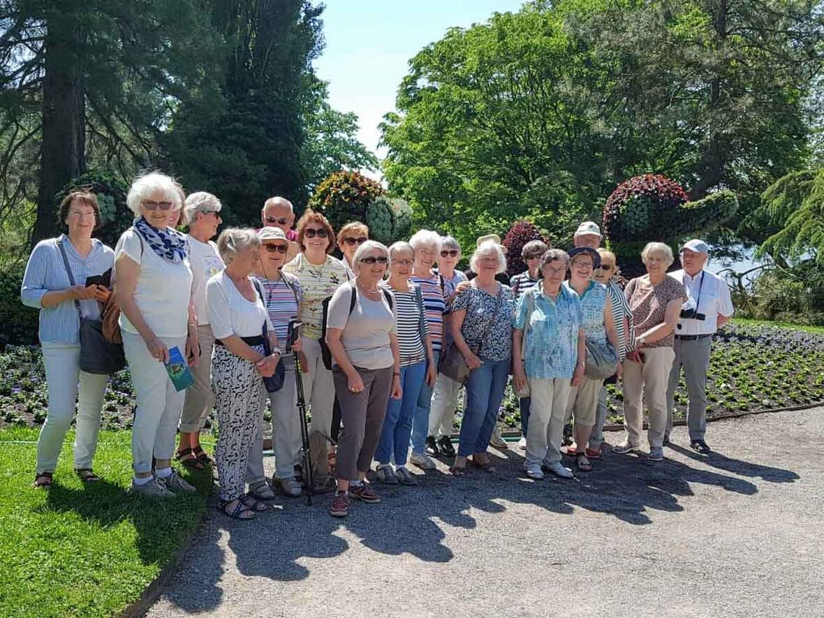 Auf der Insel Mainau (Bild: Adolf Schmid)