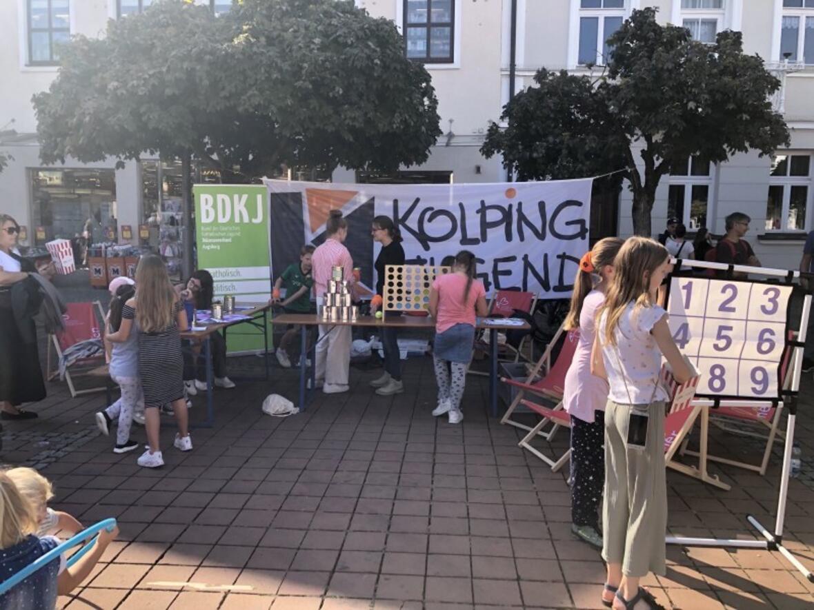 Kolpingjugend auf dem Weltkindertag