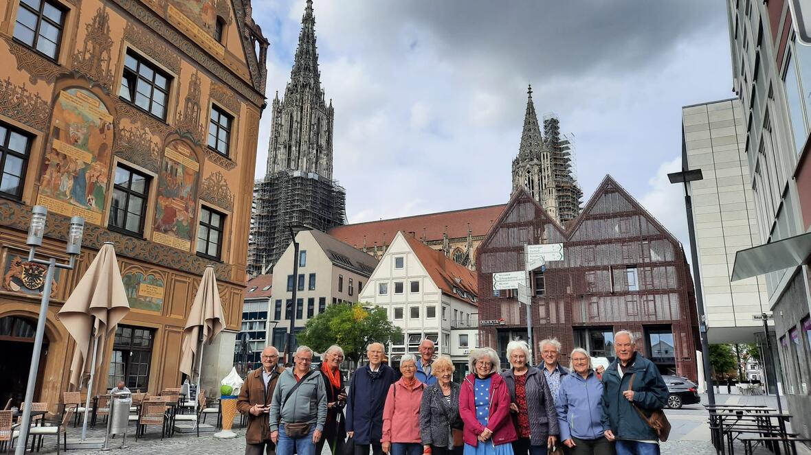 Ausflug einer Gruppe der Neuburger Kolpingsfamilie nach Ulm